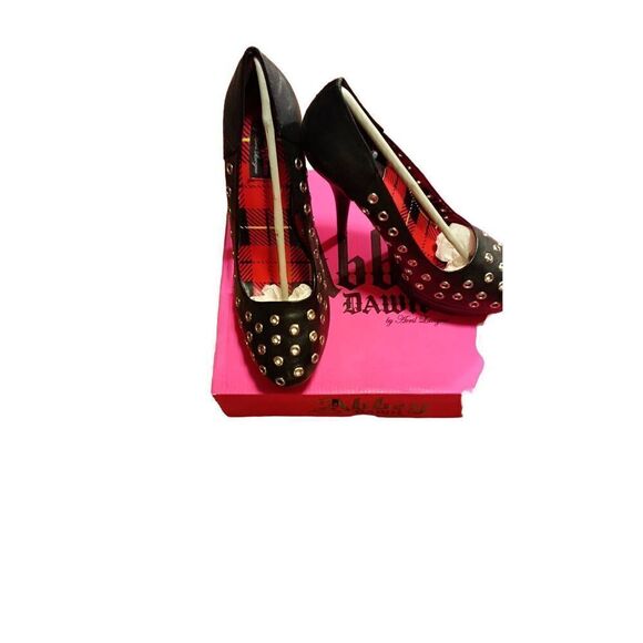 NIB Abby Dawn platform heels black great look - Picture 1 of 11